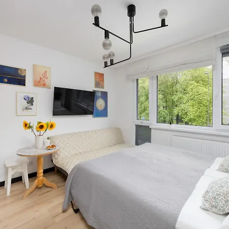 Pet-Friendly Studio Apartments Batorego Warsaw By Noclegi Renters Exteriér fotografie